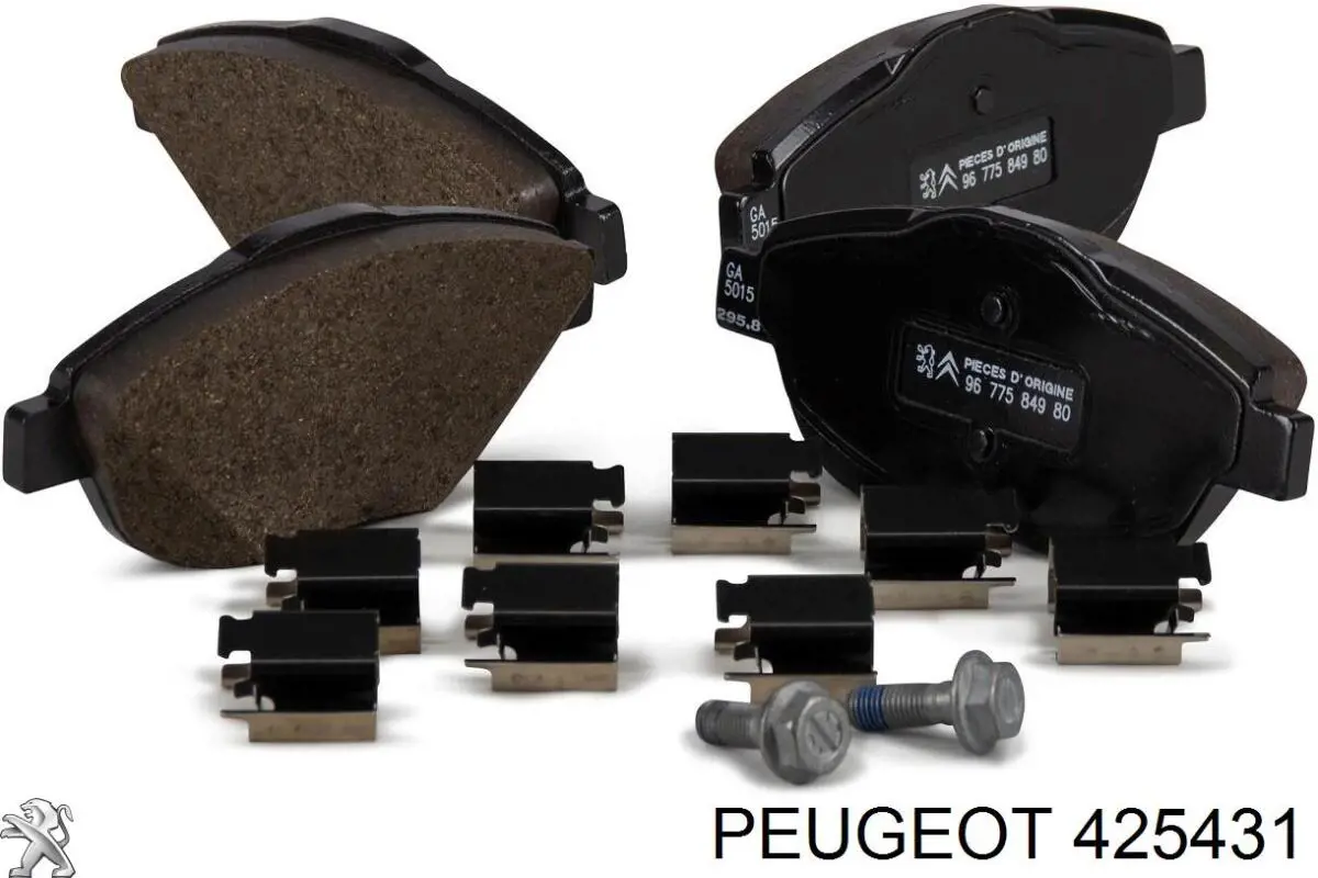 Comprar 425431 Peugeot/Citroen Pastillas delanteras de freno