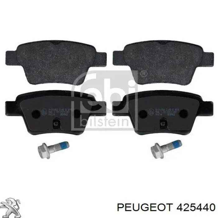 Pastillas traseras de freno Peugeot/Citroen 425440 precio, desde 20,42 EUR