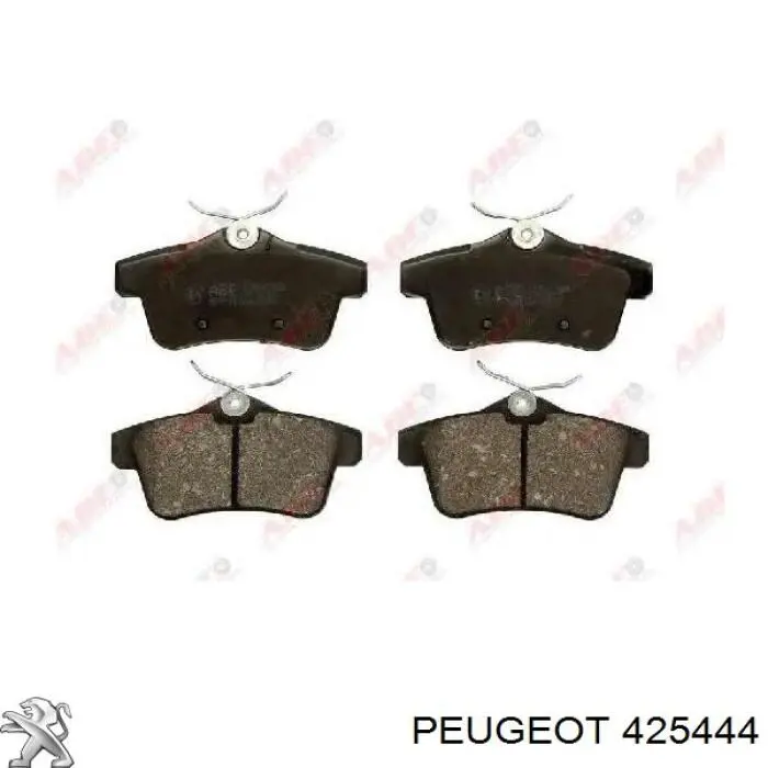 Pastillas traseras de freno Peugeot/Citroen 425444 precio, desde 27,44 EUR