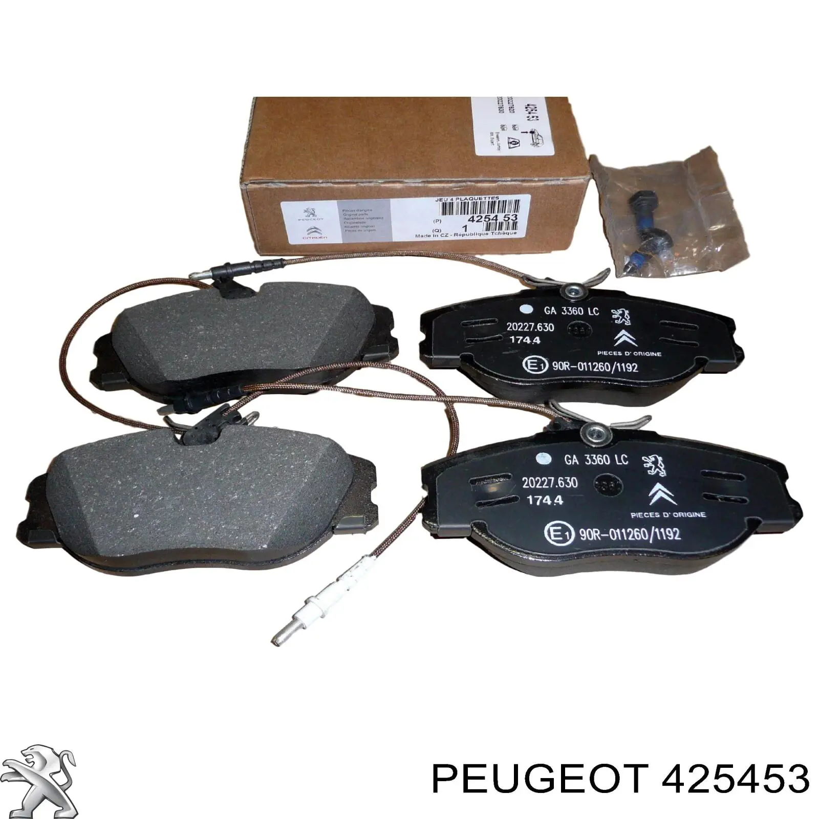 Pastillas freno delanteras Peugeot/Citroen 425453 precio, desde 28,18 EUR