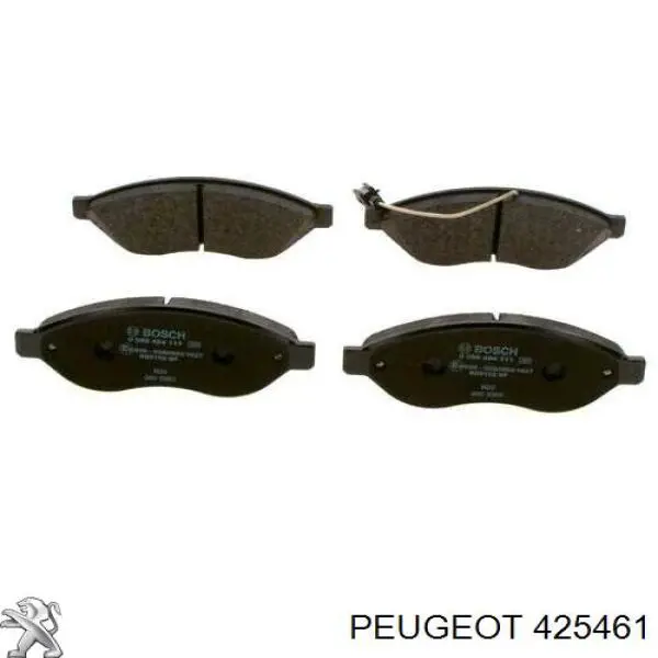 Pastillas freno delanteras Peugeot/Citroen 425461 precio, desde 31,12 EUR
