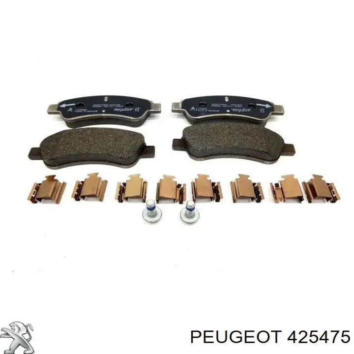 Comprar 425475 Peugeot/Citroen Pastillas delanteras de freno