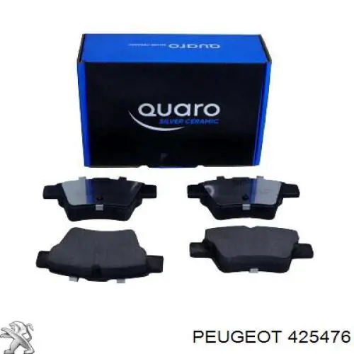 Pastillas traseras de freno Peugeot/Citroen 425476 precio, desde 23,56 EUR