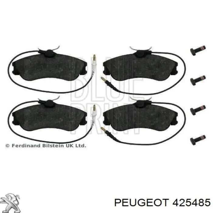 Pastillas freno delanteras Peugeot/Citroen 425485 precio, desde 25,13 EUR