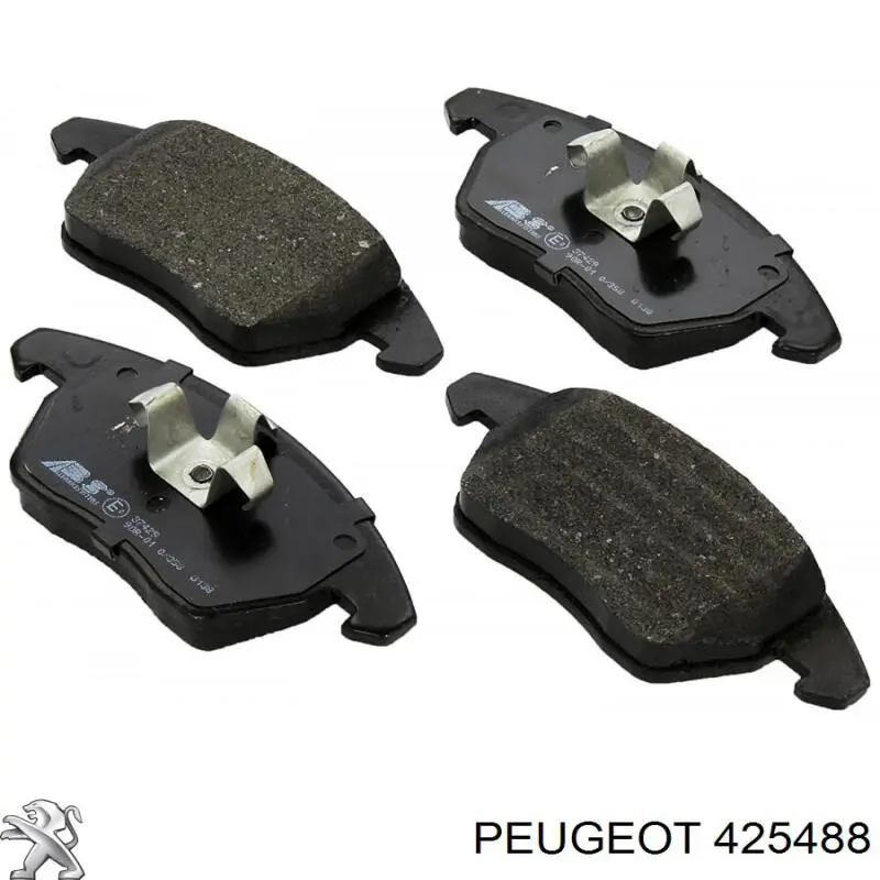 Pastillas de freno delanteras Peugeot 307 3B