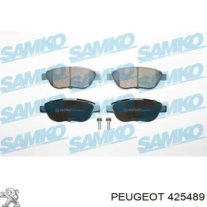 Pastillas de freno delanteras Citroen C3 1 FC