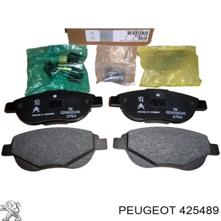 Pastillas de freno delanteras Citroen C3 1 FC