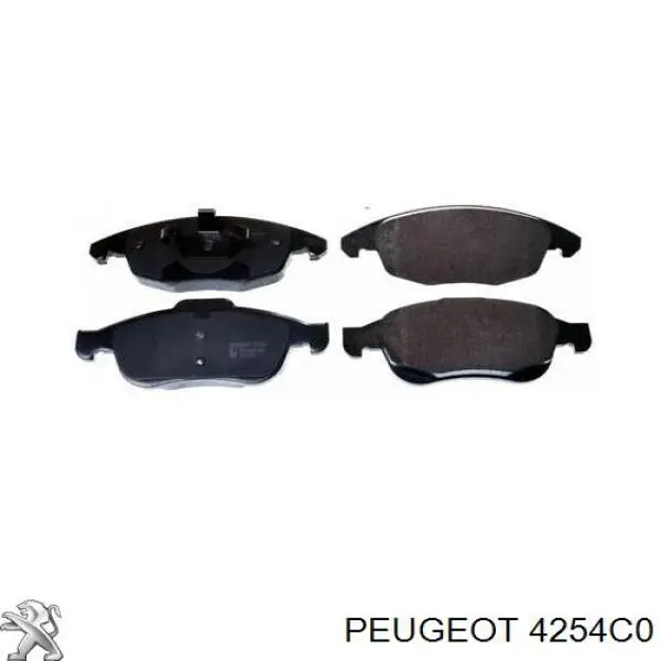 Pastillas de freno delanteras Citroen C4 UA