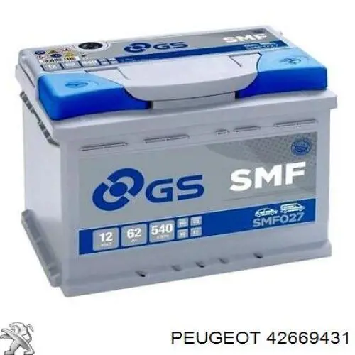 Batería de arranque Peugeot/Citroen 42669431 precio, desde 119,94 EUR
