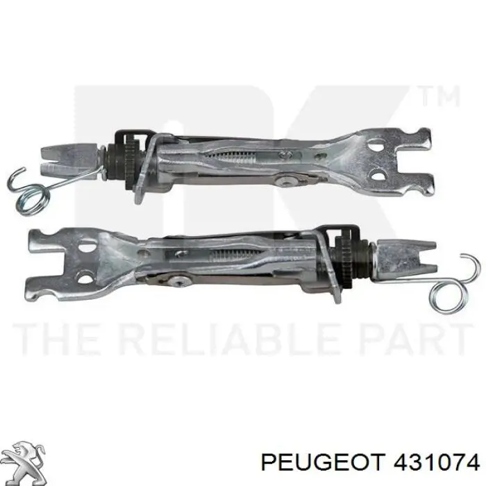 Comprar 431074 Peugeot/Citroen Kit de reparación del mecanismo de ajuste automático de zapatas de freno