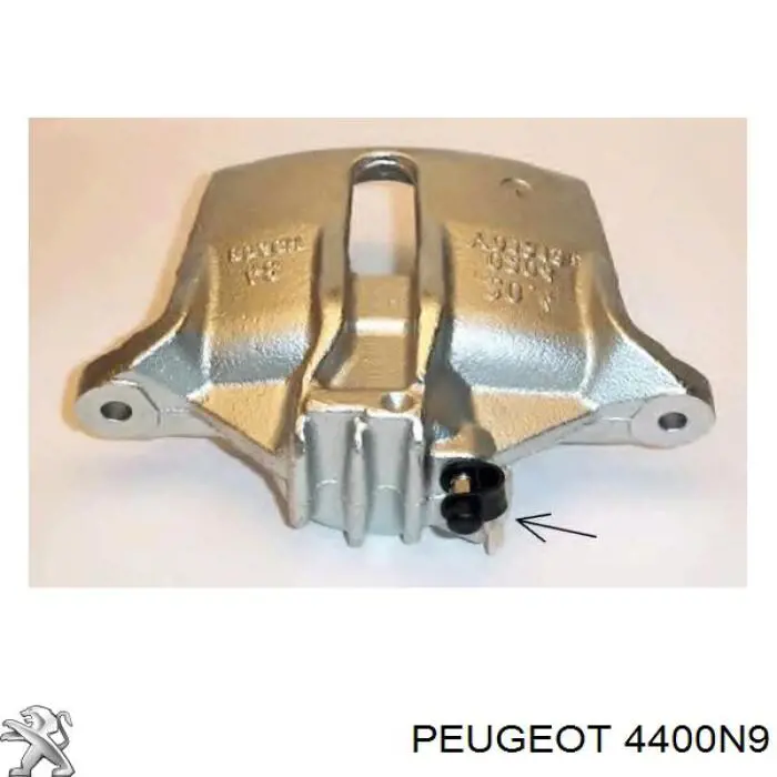 4400N9 Peugeot/Citroen pinza de freno delantera derecha