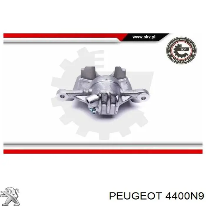 Pinza de freno delantera derecha Peugeot/Citroen 4400N9 precio, desde 47,92 EUR