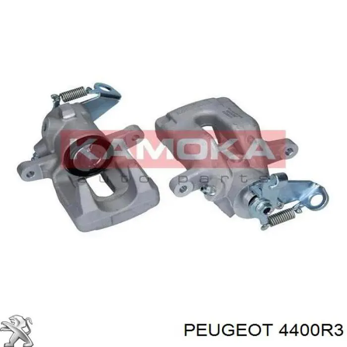 4400R3 Peugeot/Citroen pinza de freno trasero derecho