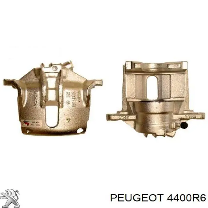 Comprar 4400R6 Peugeot/Citroen Pinza de freno delantera izquierda