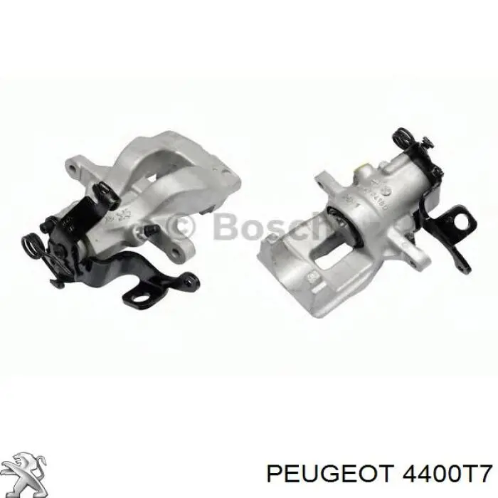 Pinza de freno trasera izquierda Peugeot/Citroen 4400T7 precio, desde 55,18 EUR