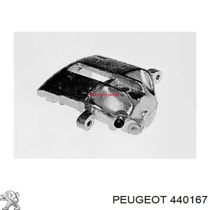 440167 Peugeot/Citroen pinza de freno delantera izquierda