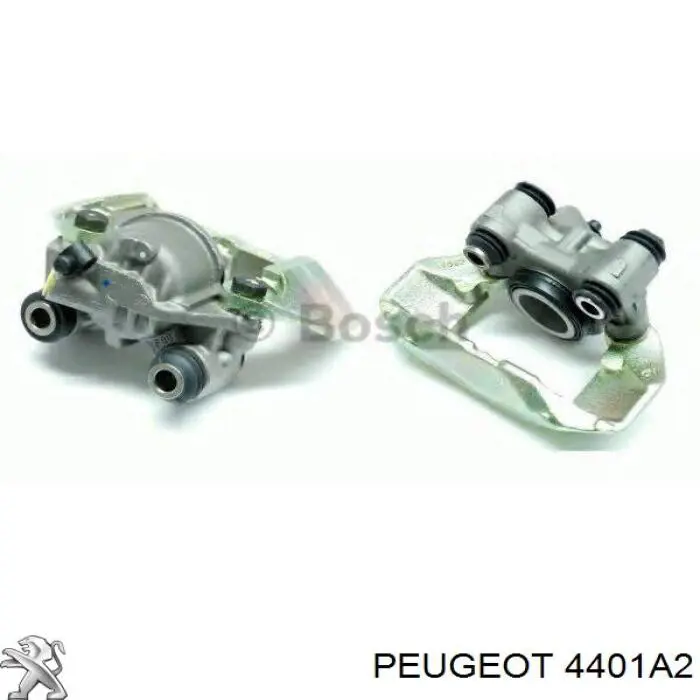 Pinza de freno trasera izquierda Peugeot/Citroen 4401A2 precio, desde 68,70 EUR
