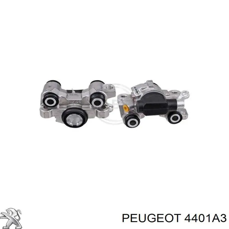 Pinza de freno trasera derecha 4401A3 Peugeot/Citroen