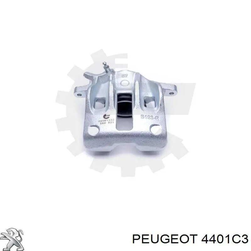 Pinza de freno delantera derecha PEUGEOT 4401C3