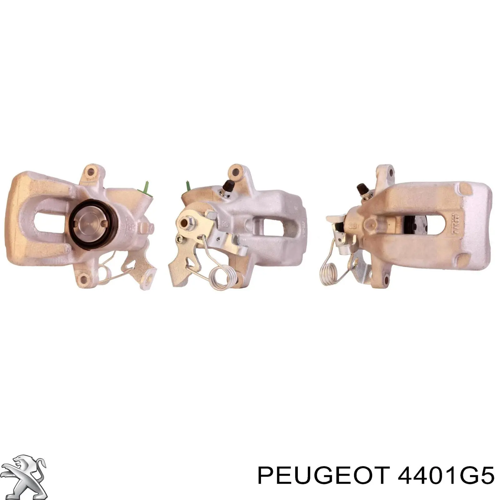 4401G5 Peugeot/Citroen pinza de freno trasero derecho