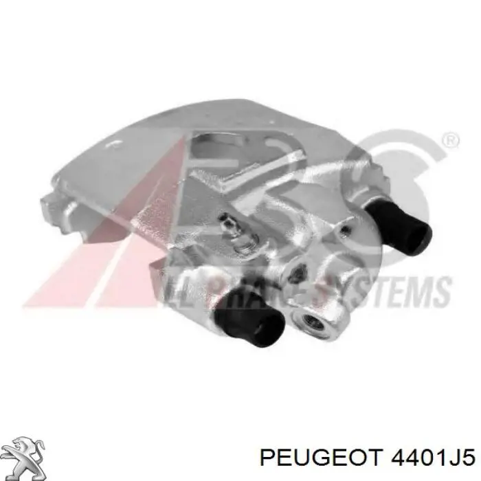 4401J5 Peugeot/Citroen pinza de freno delantera derecha