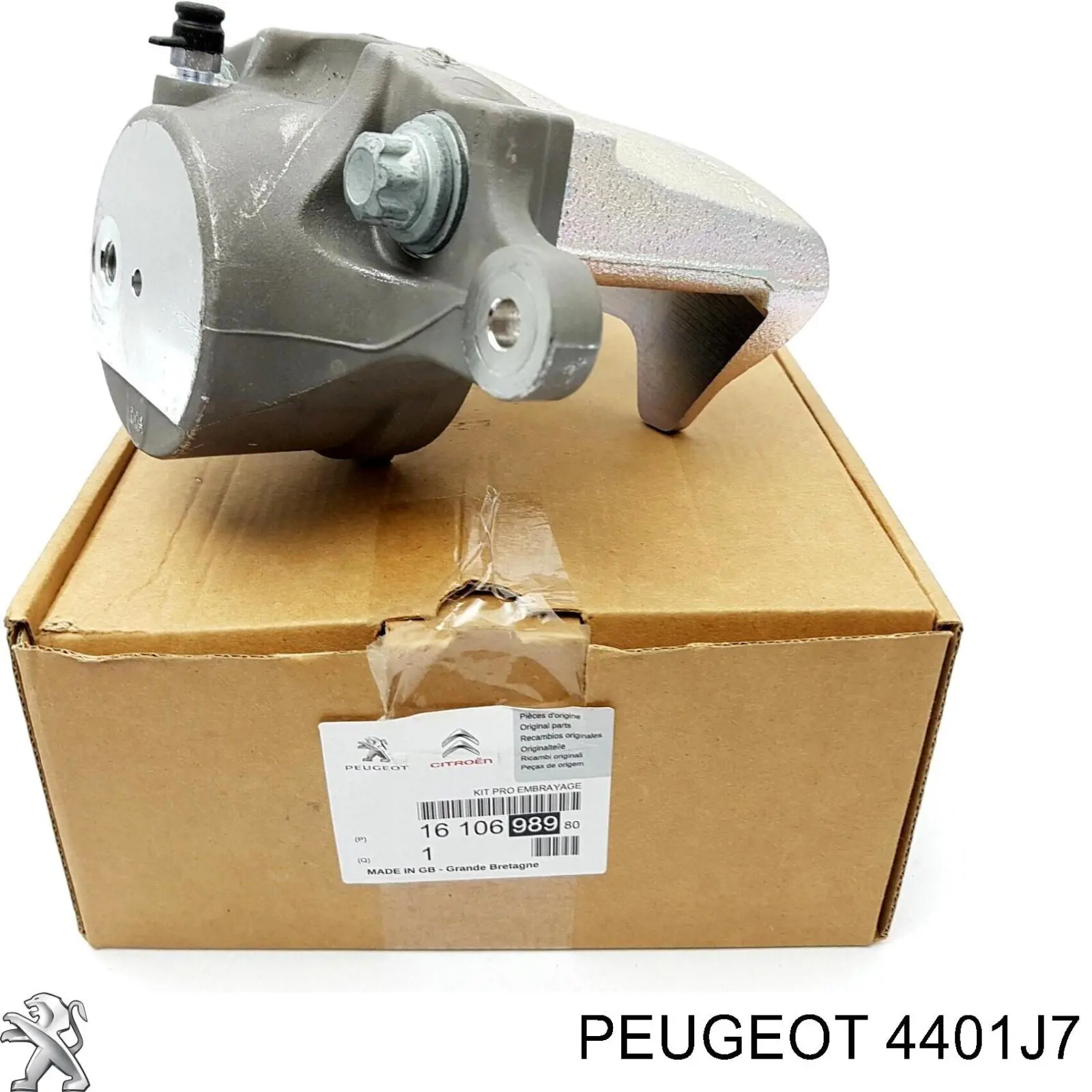 Pinza de freno, Eje delantero derecha Peugeot/Citroen 4401J7