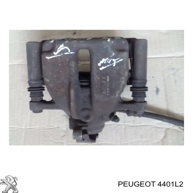 Pinza de freno, Eje delantero izquierda Peugeot/Citroen 4401L2