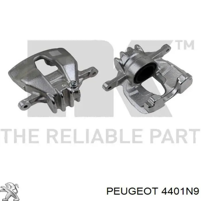Pinza de freno delantera derecha Peugeot/Citroen 4401N9 precio, desde 58,03 EUR