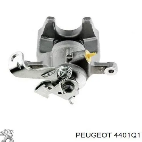 4401Q1 Peugeot/Citroen Pinza de freno trasera derecha