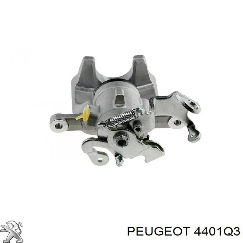 Pinza de freno trasero derecho para Peugeot 3008 