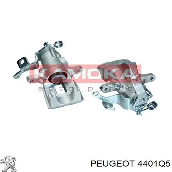 Pinza de freno trasera derecha Peugeot/Citroen 4401Q5 precio, desde 55,18 EUR