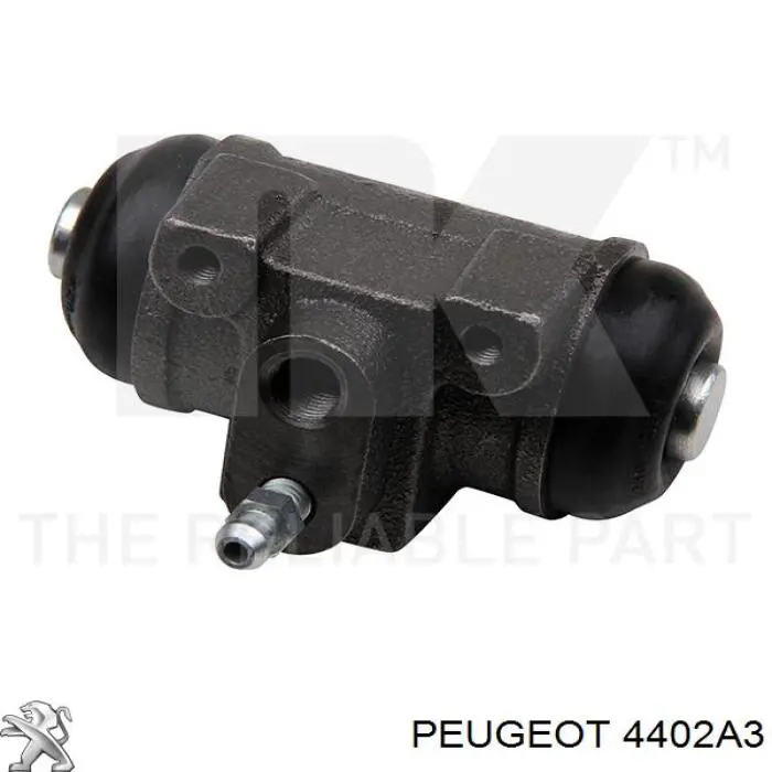 4402A3 Peugeot/Citroen cilindro de freno de rueda trasero