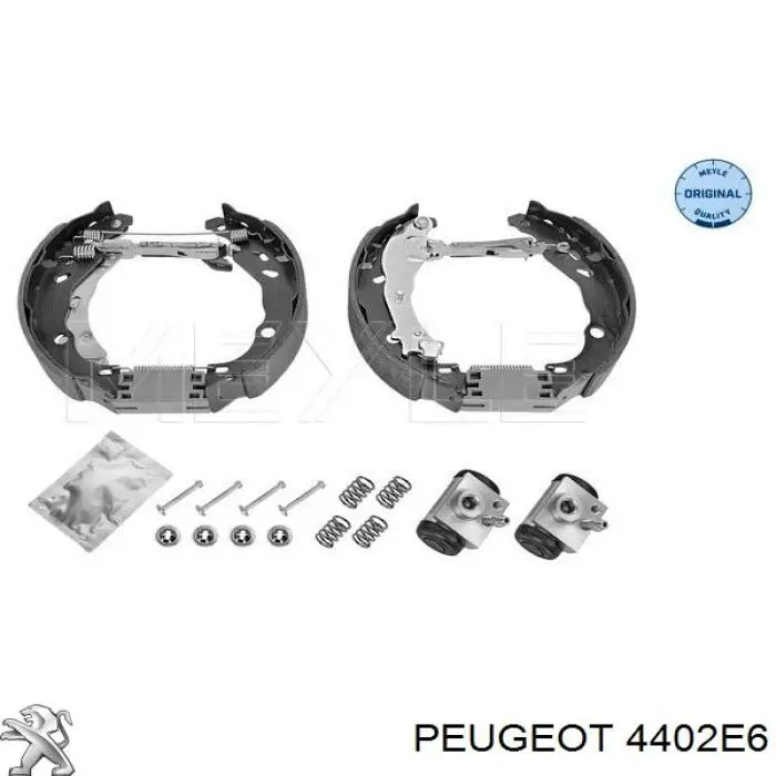 4402E6 Peugeot/Citroen cilindro de freno de rueda trasero