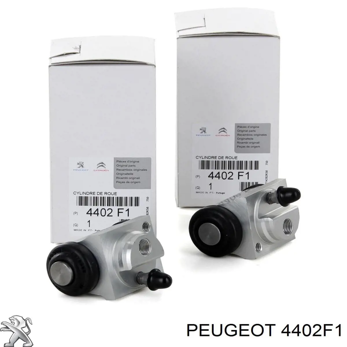 4402F1 Peugeot/Citroen cilindro de freno de rueda trasero