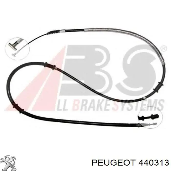 440313 Peugeot/Citroen soporte, pinza de freno delantera
