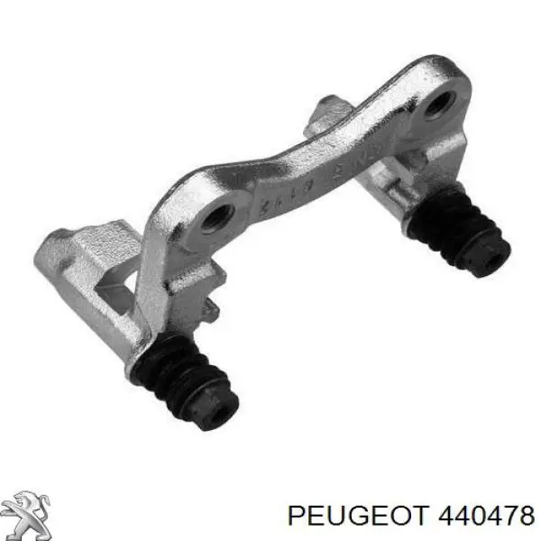 440478 Peugeot/Citroen soporte, pinza de freno trasera