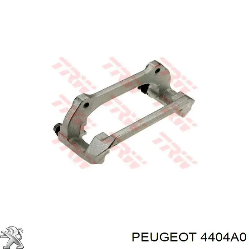 Estribo de pinza de freno trasero para Peugeot 407 (6E)