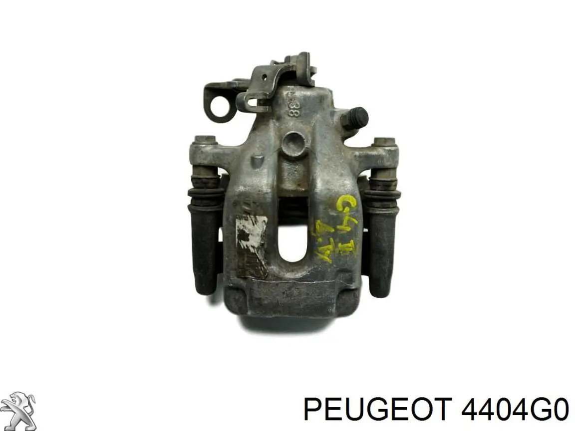 4404G0 Peugeot/Citroen soporte, pinza de freno trasera