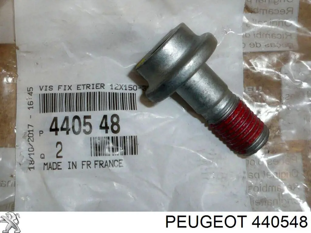 Tornillo de la pinza de freno Peugeot/Citroen 440548 precio, desde 3,72 EUR