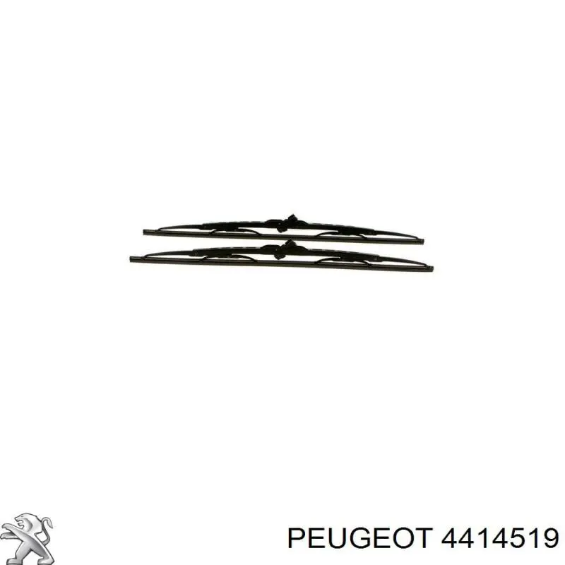 4414519 Peugeot/Citroen pastillas de freno delanteras
