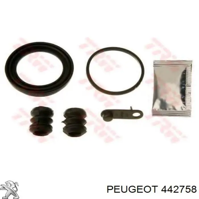 442758 Peugeot/Citroen juego de reparación, pinza de freno delantero