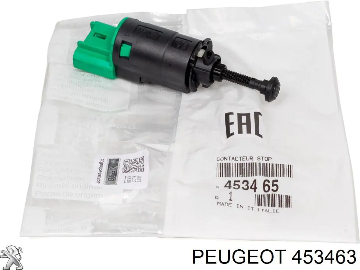 Comprar 453463 Peugeot/Citroen Interruptor de luz de freno