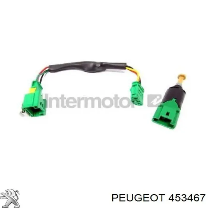 Comprar 453467 Peugeot/Citroen Interruptor de luz de freno