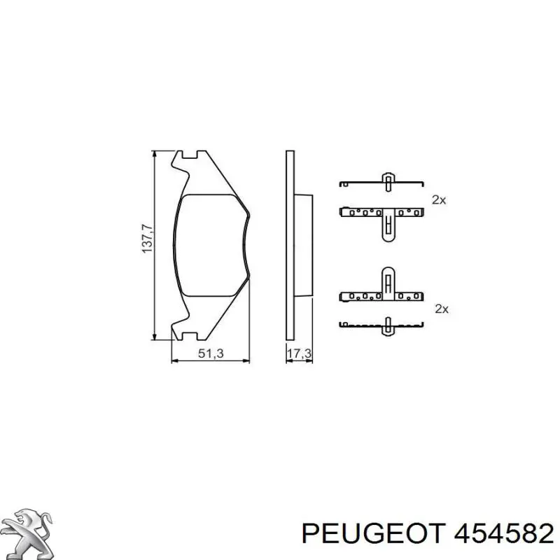 Sensor ABS de rueda delantera Peugeot/Citroen 454582 precio, desde 40,96 EUR