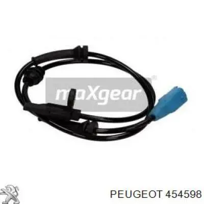 454598 Peugeot/Citroen Sensor de freno, trasero
