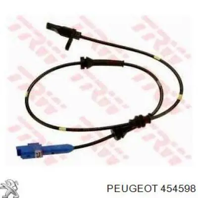 454598 Peugeot/Citroen sensor abs trasero