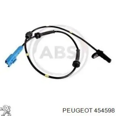 Comprar 454598 Peugeot/Citroen Sensor ABS, rueda trasera