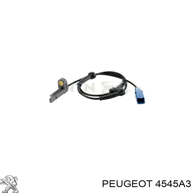 Sensor ABS trasero 4545A3 Peugeot/Citroen