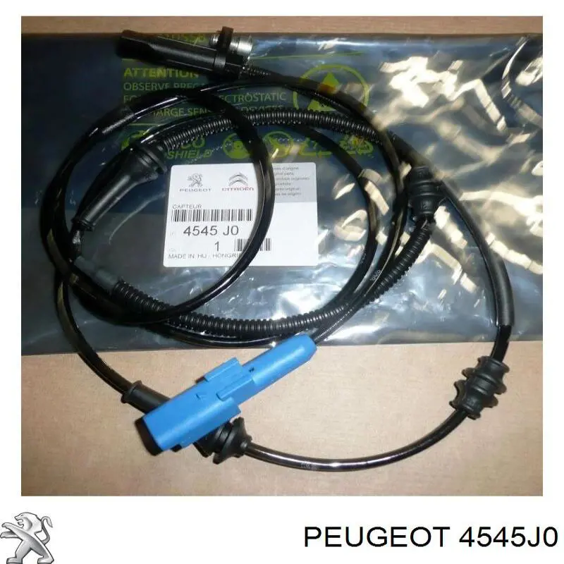 Sensor revoluciones de la rueda, trasero Peugeot/Citroen 4545J0 precio, desde 24,86 EUR