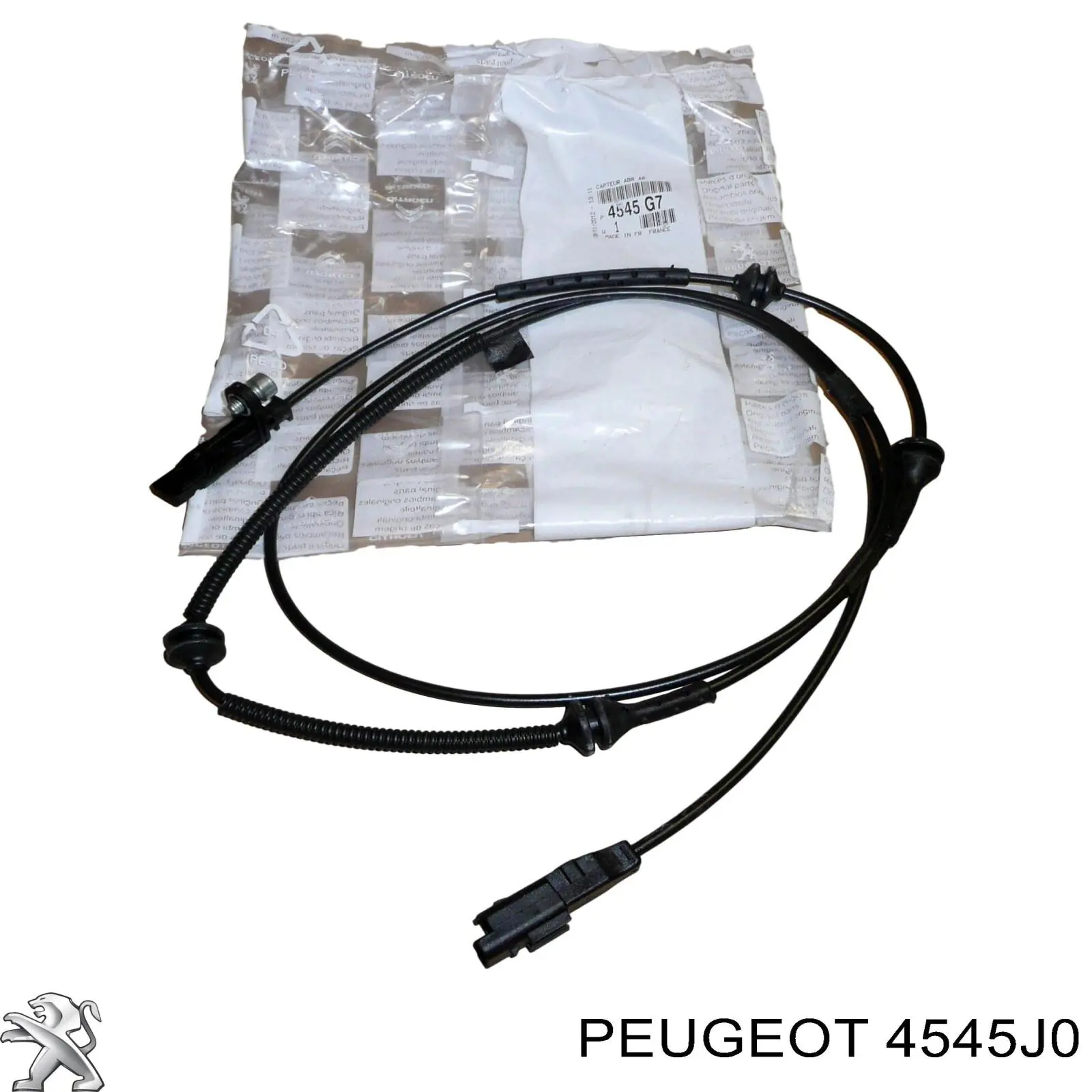 Sensor ABS trasero Peugeot/Citroen 4545J0